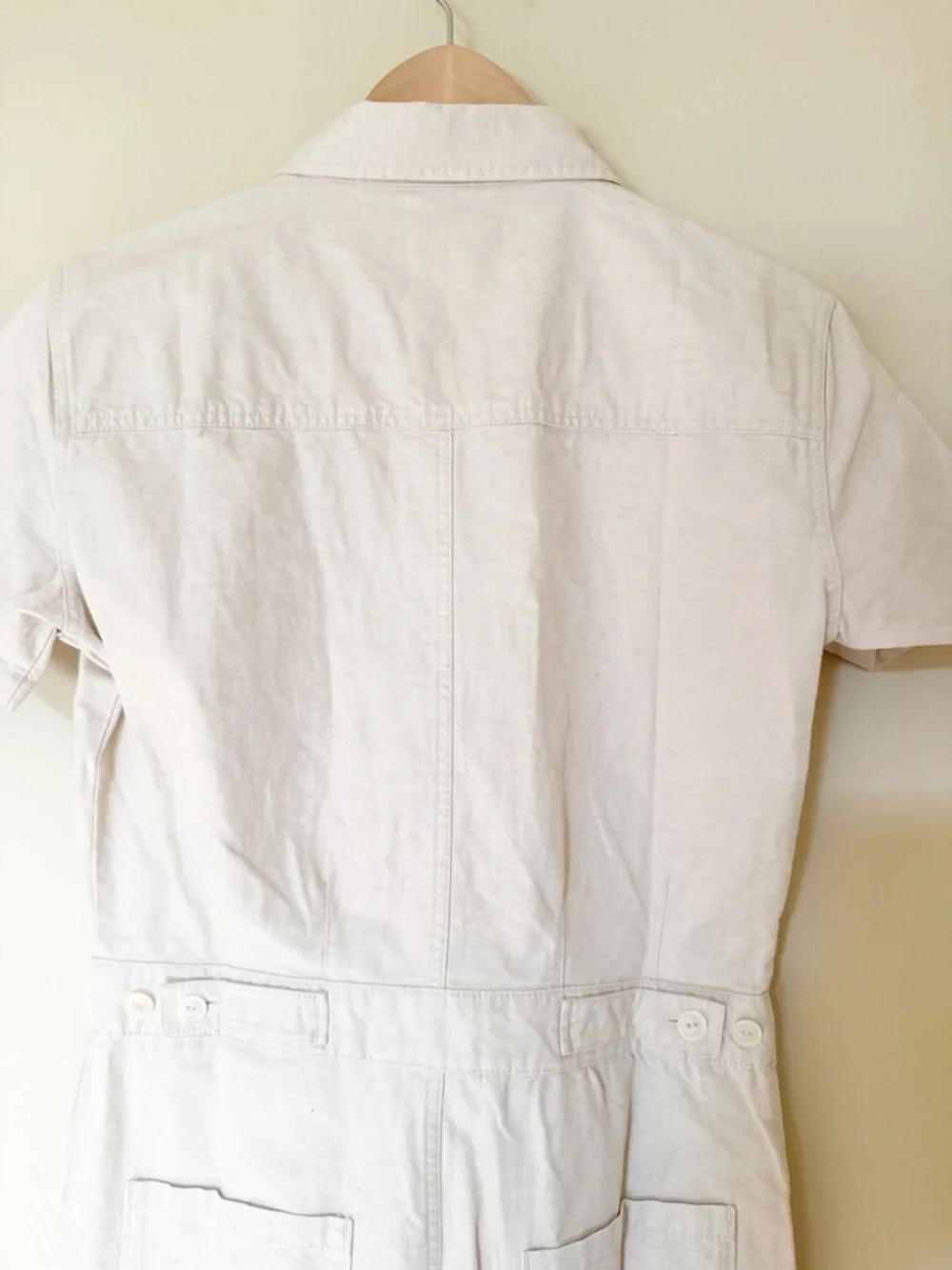 OUTERKNOWN S.E.A Jumpsuit Utility Coveralls Jumpsuit in Natural Size XSmall